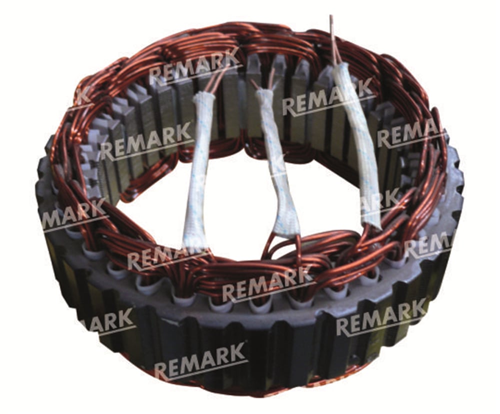 STATÖR 12V 70A ST304 RENAULT 9 - 19 - 21 EM. VALEO TİPİ DIŞ ÇAP:127.0mm İÇ ÇAPI:90.0mm KALINLIK:28mm 