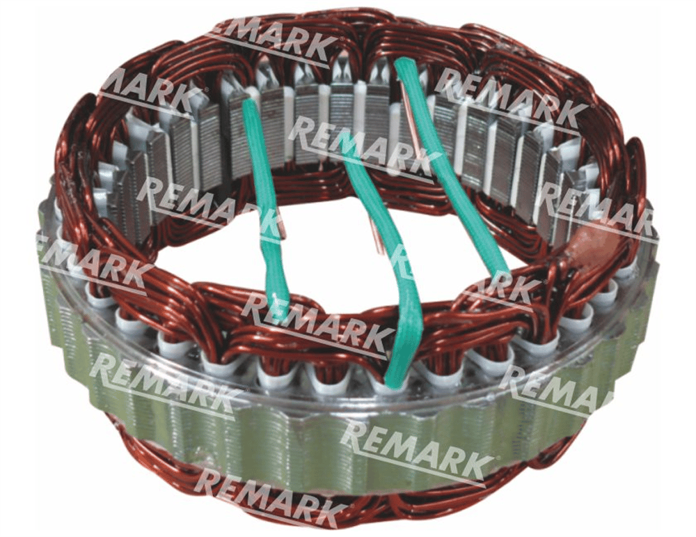 STATÖR 12V 70A ST412 BMC- NISSANMOTOR MİNİBÜS HITACHI TİPİ DIŞ ÇAPI:128.0mm İÇ ÇAPI:95mm KALINLIK:22.5mm 
