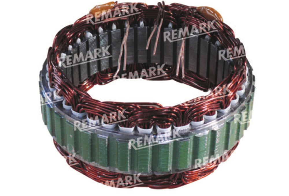 STATÖR 12V ST530 HYUNDAI SONATA - STAREX MITSUBISHI TİPİ DIŞ ÇAPI:130.5mm İÇ ÇAPI:100.0mm KALINLIK:28.5mm 