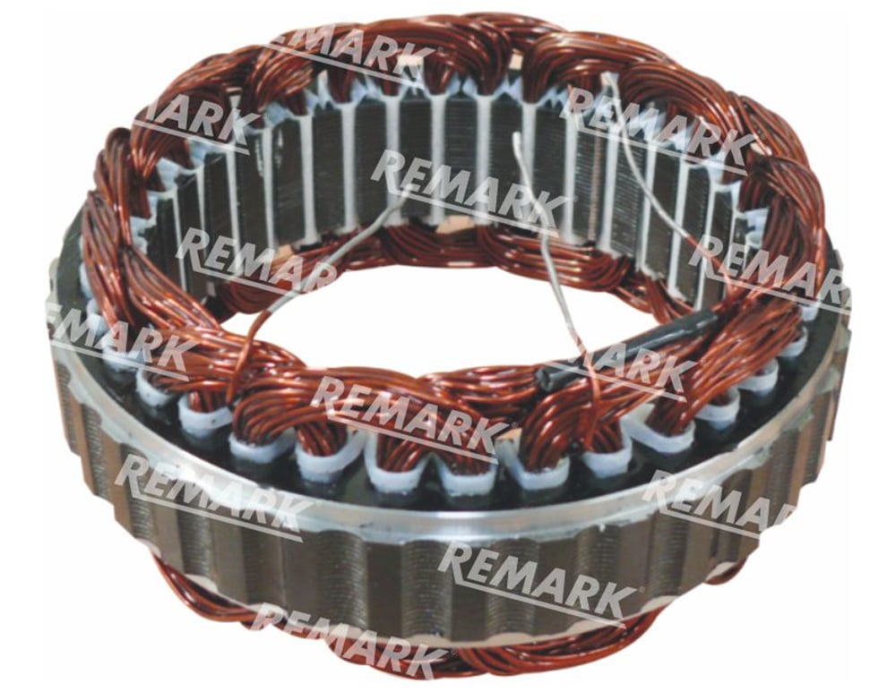 STATÖR 24V 45A ST425 ISUZU DAR HITACHI TİPİ DIŞ ÇAPI:128.0mm İÇ ÇAPI:95mm KALINLIK:22.5mm 