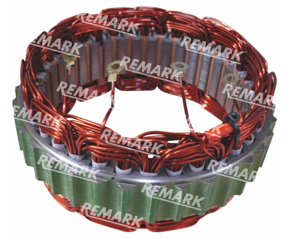 STATÖR 24V ST455 ISUZU ŞAMPİYON HITACHI TİPİ DIŞ ÇAPI:141.5mm İÇ ÇAPI:108.5mm KALINLIK:28.0mm TEK SARGI 