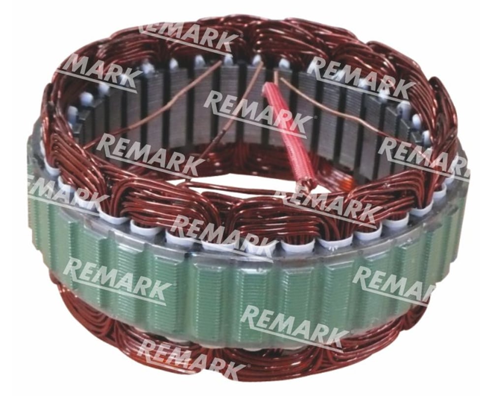 STATÖR 24V ST465 ISUZU KAMYON YM98-> HITACHI TİPİ DIŞ ÇAPI:131.0mm İÇ ÇAPI:98.0mm KALINLIK:28.5mm