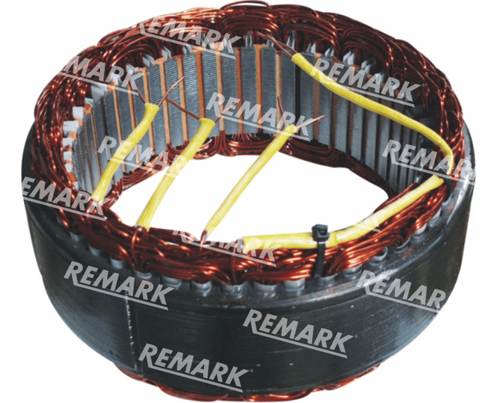 STATÖR 28V 90A ST280 0302 EM. MAN BOSCH TİPİ DIŞ ÇAP:166.5mm İÇ ÇAPI:126.0mm KALINLIK:45.5mm 