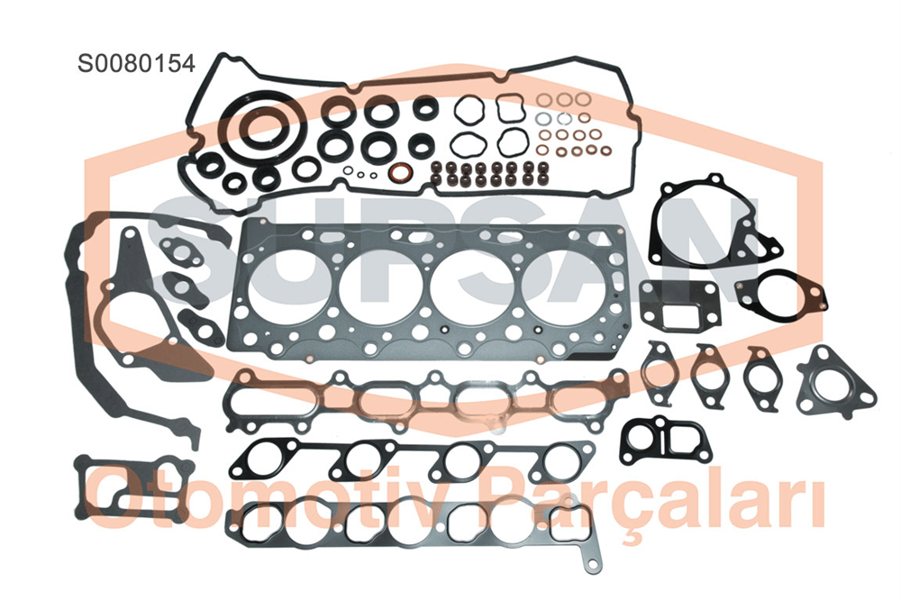 TAM CONTA TAKIMI KEÇELİ, SUBAP LASTİKLİ-SKCLİ NISSAN PRIMERA 1.6 16V - IN ENG. QG16DE YENİ MOTOR 