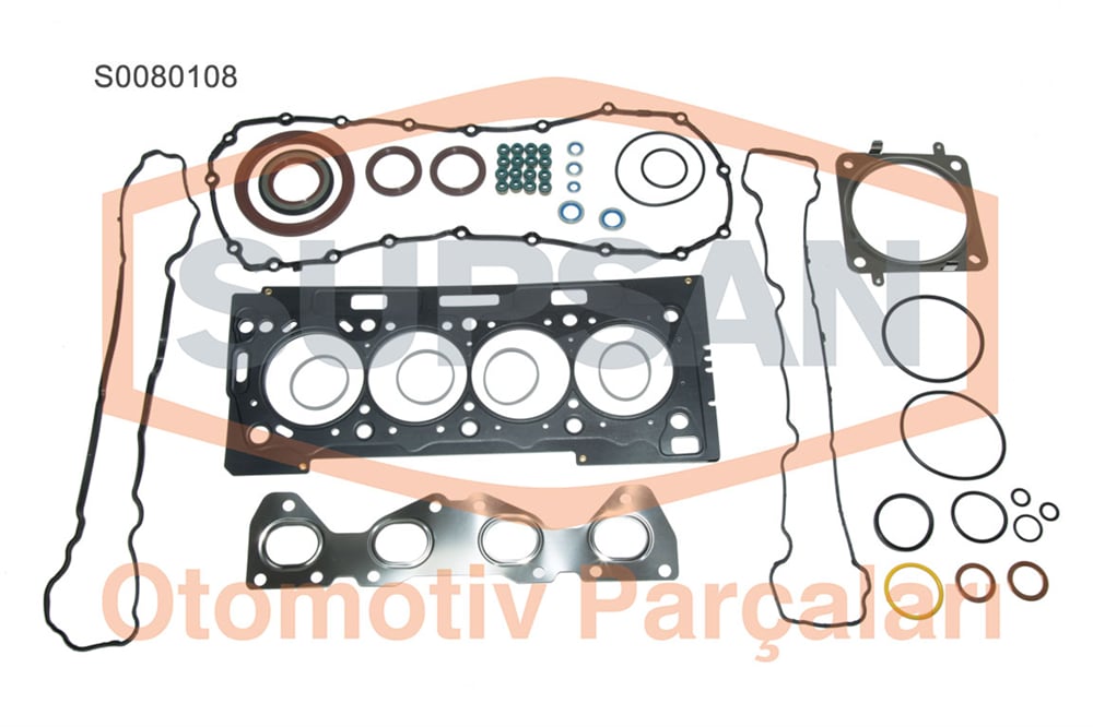 TAM CONTA TAKIMI KEÇELİ VE SUBAP LASTİKLİ PEUGEOT 206, 307, PARTNER 1.6 16V ENG. TU5JP4 