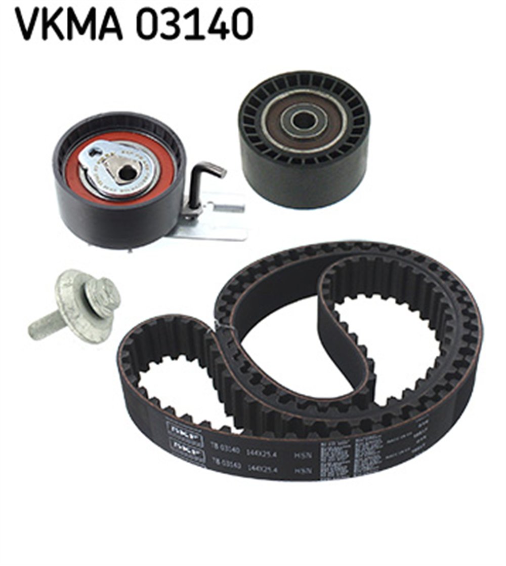 TRİGER SETİ 144X25MM CITROEN C1 1.4 HDI 05-14, C2 1.4 HDI 03-09, C3 I 1.4 HDI 02=>, C3 II 1.4 HDI 09=>, NEMO 1.4 HDI 09=>, XSARA 1.4 HDI 03-05, PEUGEOT 107 1.4 HDI 05-14, 206 HB 1.4 HDI 01-09, 307 1.4 HDI 01-05, 1007 1.4 HDI 05=>, BIPPER 1.4 HDI 08=>