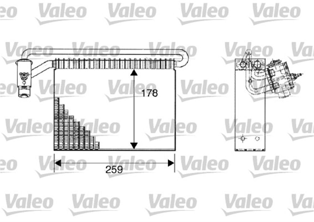 (X) EVAPORATÖR BMW 3 316 İ 98-05, 3 320 İ 98-05
