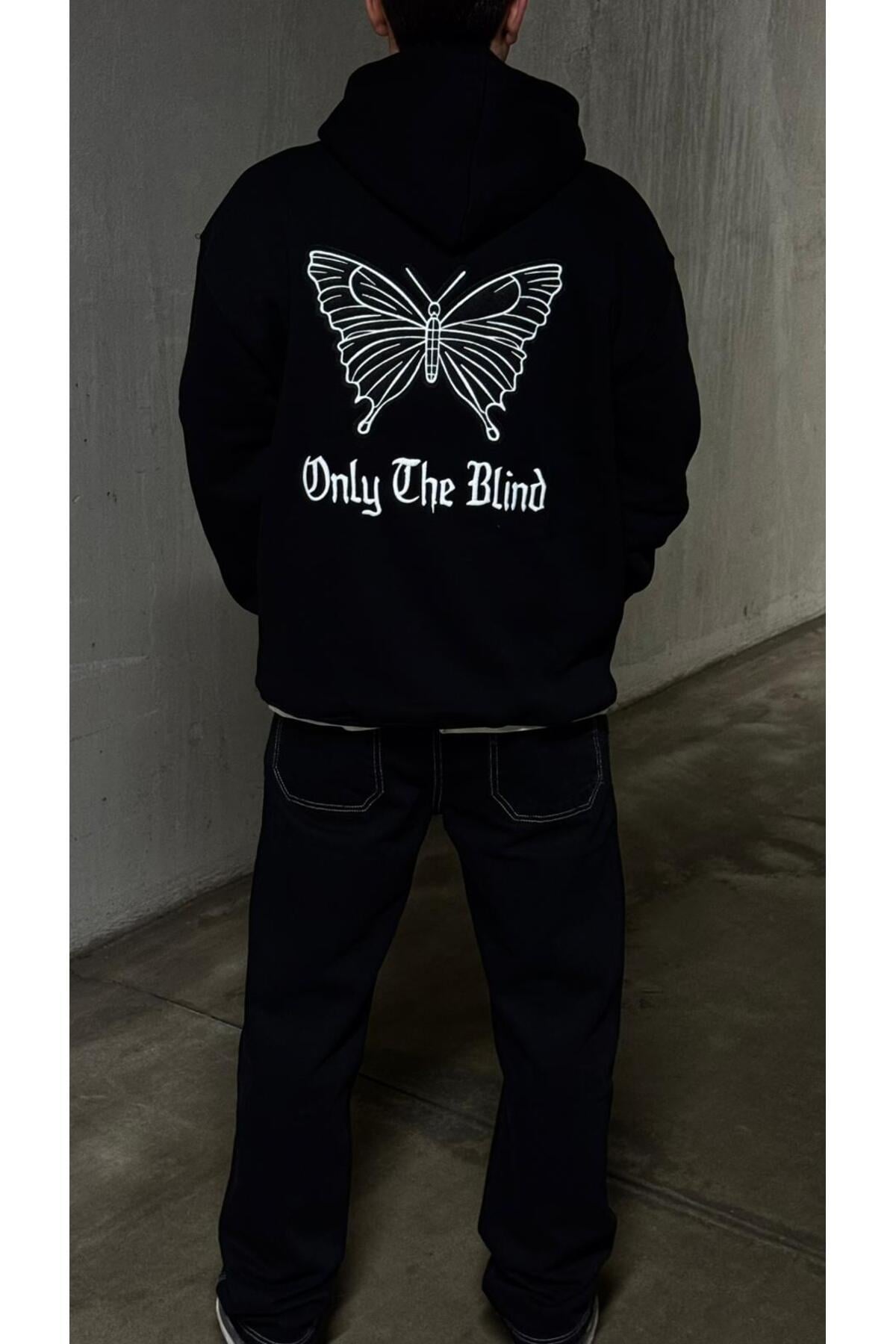 Nakışlı Oversize Hoddie