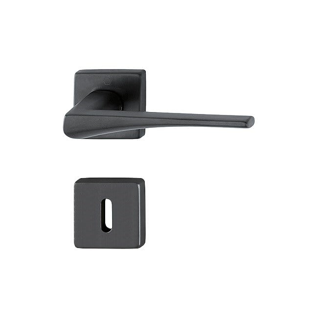 Hoppe Canberra Kapı Kolu Seti Oda Tipi Siyah Renkli