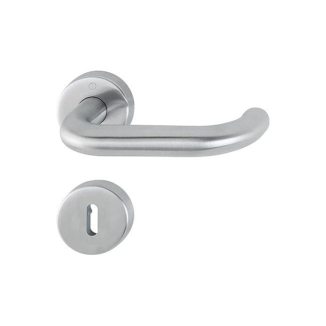 Hoppe Paris Kapı Kolu Seti Barelli Tipi Paslanmaz Çelik Renkli