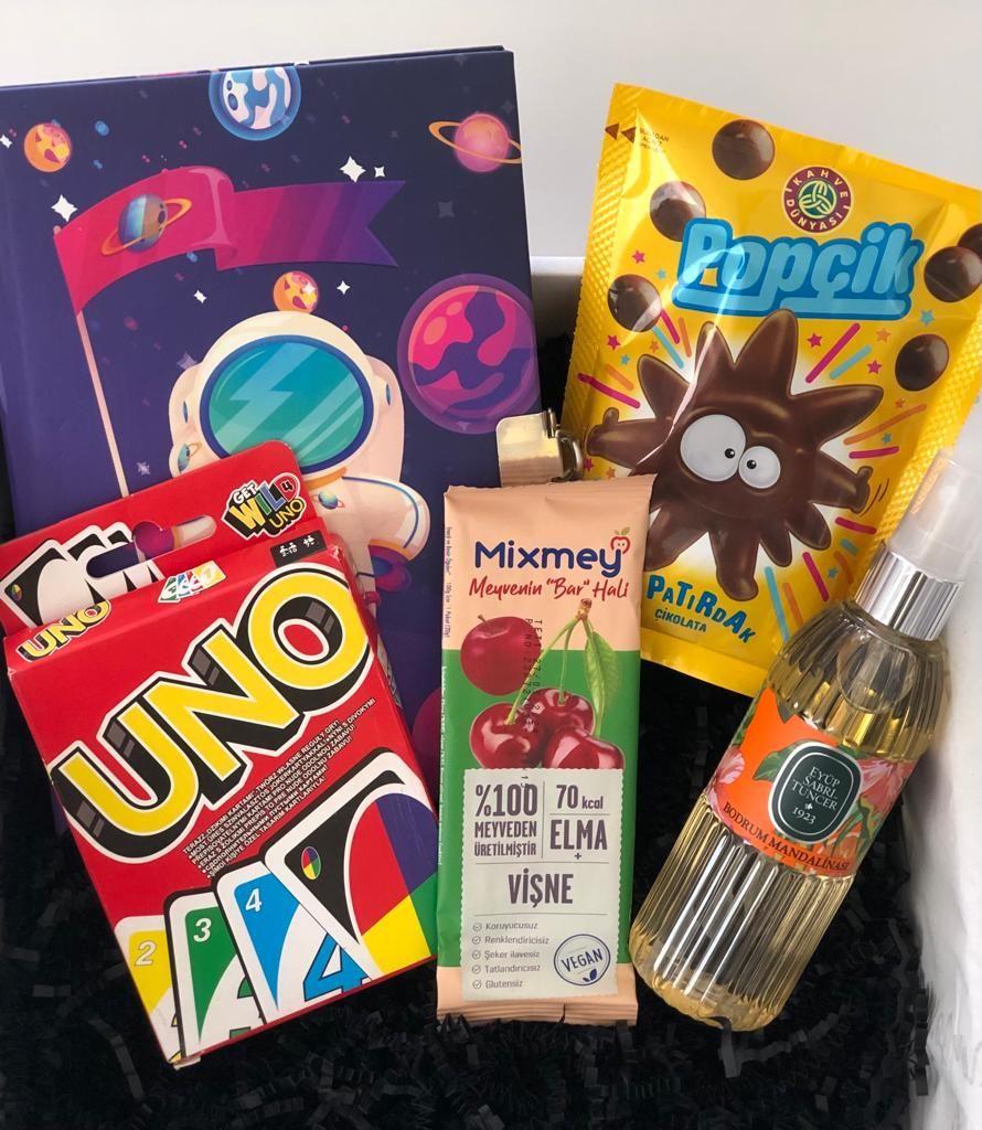 Astronot Defter Hediye Kutusu