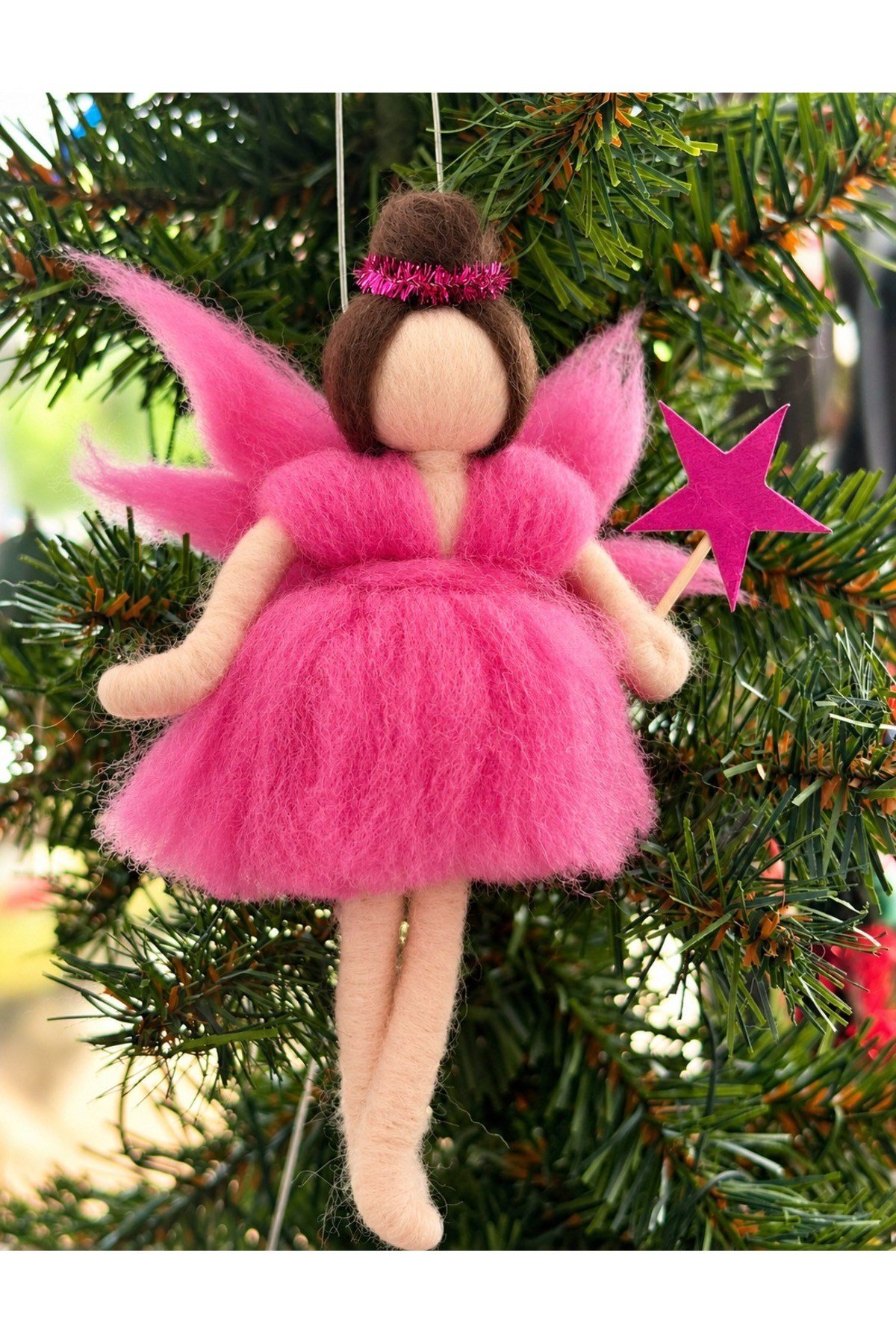 Pembe Düş – El Emeği Keçe Peri Bebek