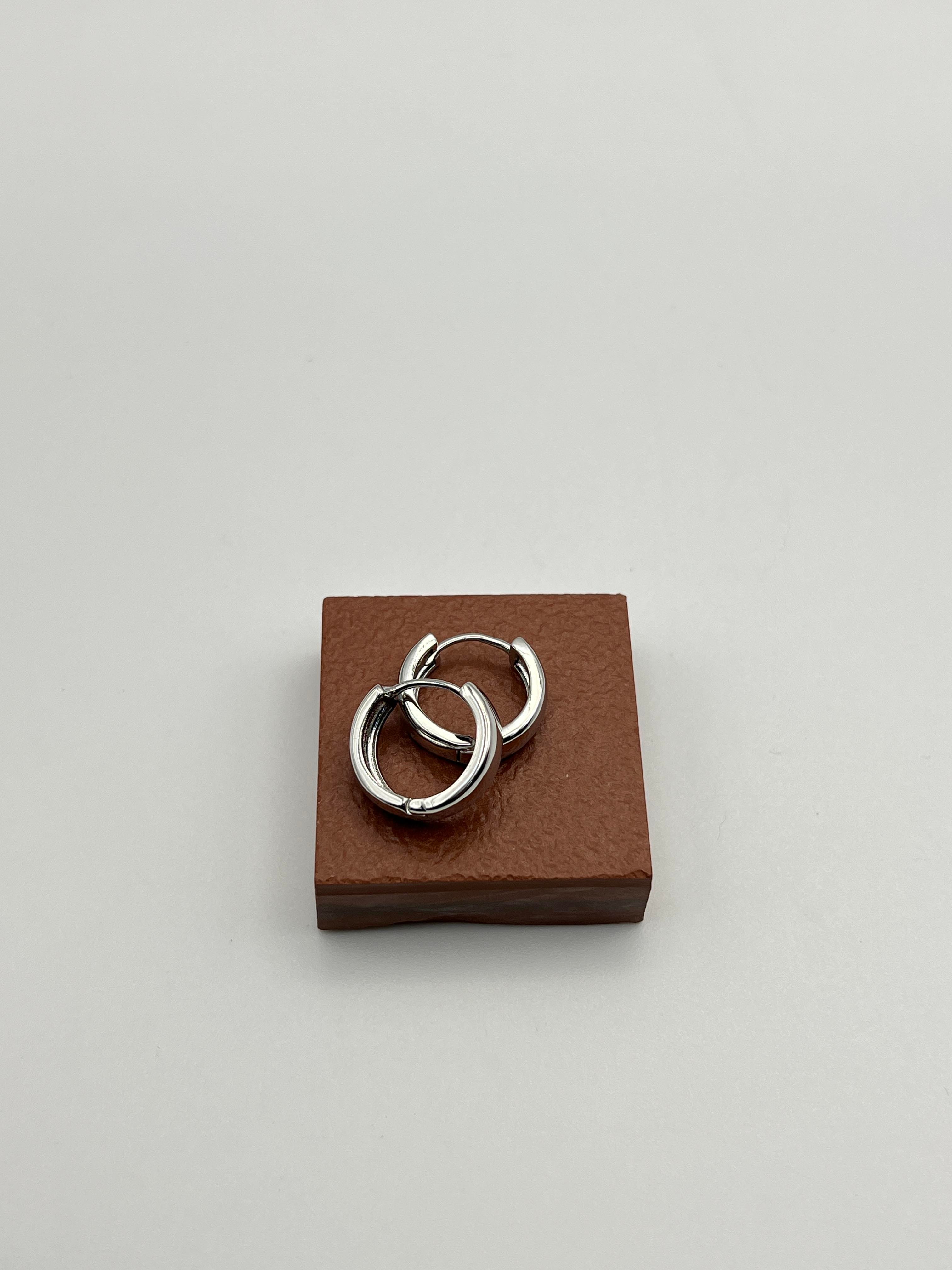 Basic Küpe Silver 18mm