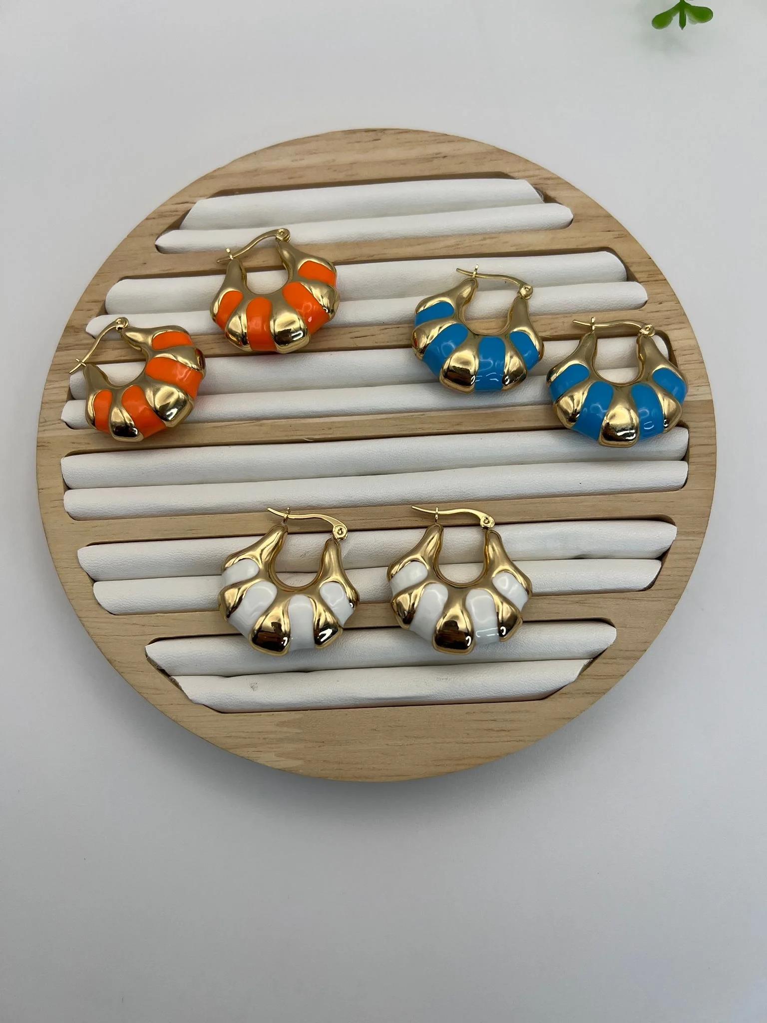 Özel Seri Renkli Çanta Küpe