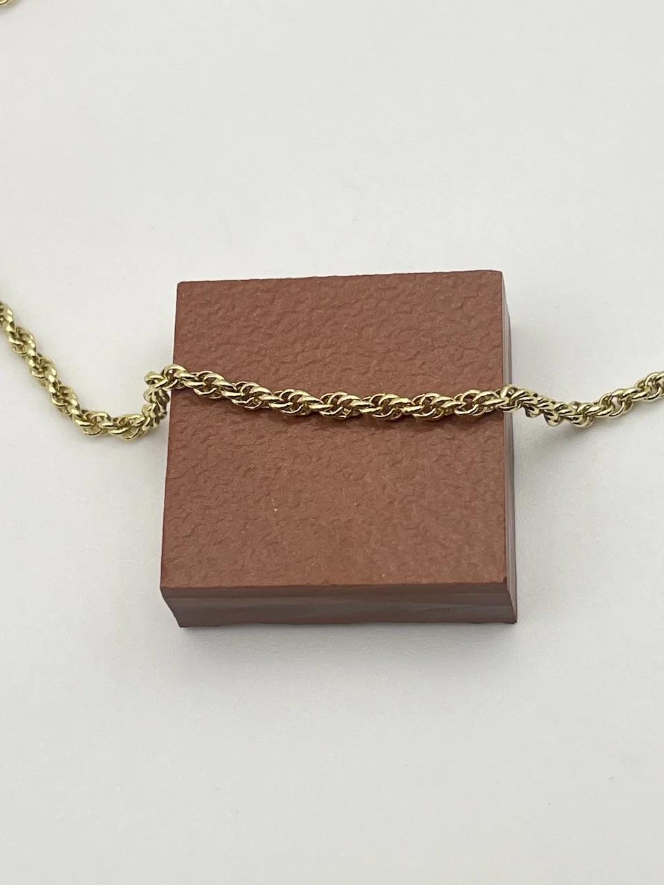 Xuping 3mm Halat Zincir 45 cm
