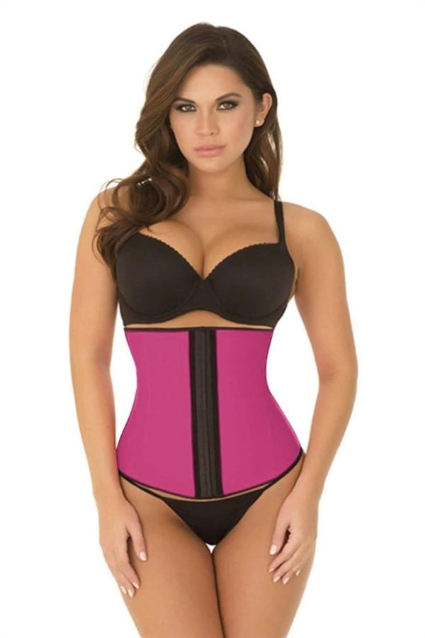 Arias Closet Gül Kurusu MI 9161 Terletici Agraflı Bel Korse