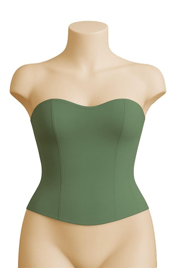 Arias Closet Yeşil MI Emay 9155 Terletici Korse Büstiyer