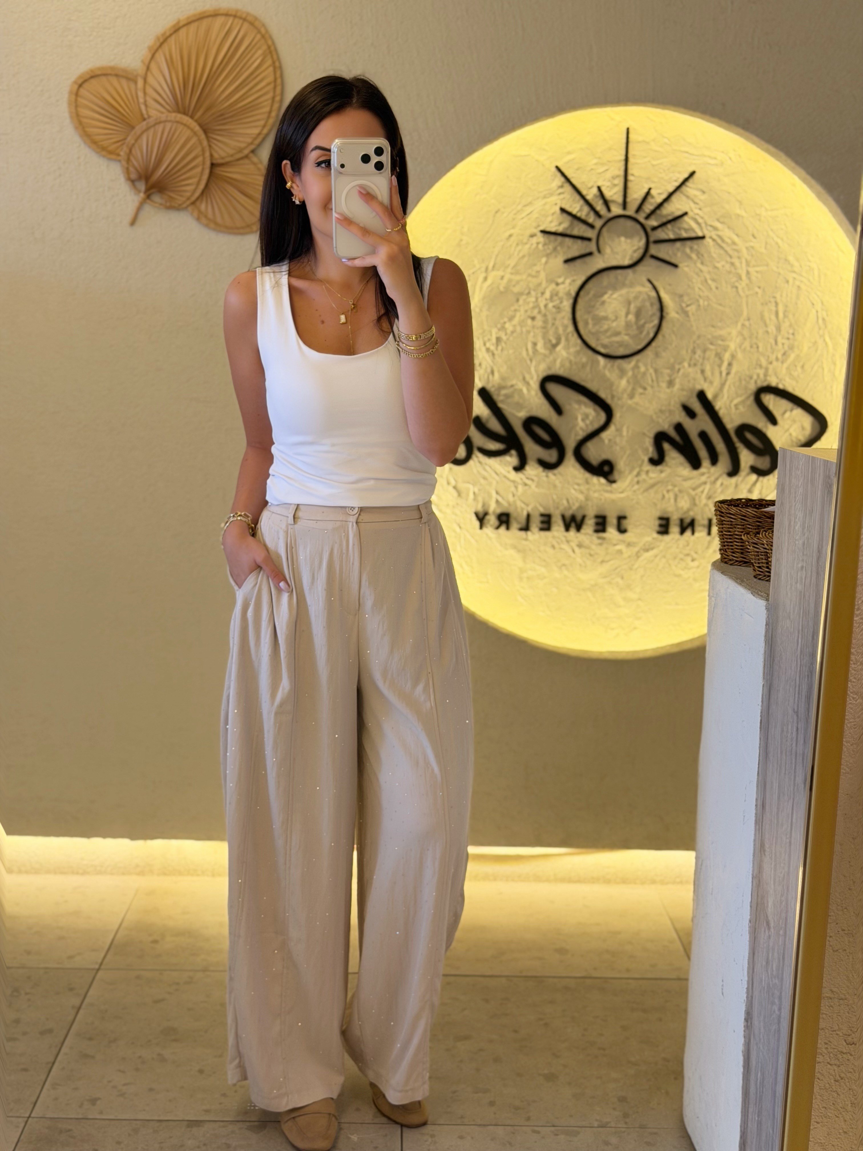 Taşlı Tasarım Bagyy Pantolon