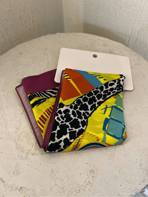 Zebra Desenli Bandana