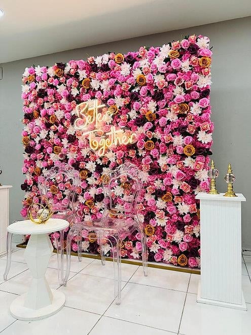 PEMBE MİX GÜL PANEL