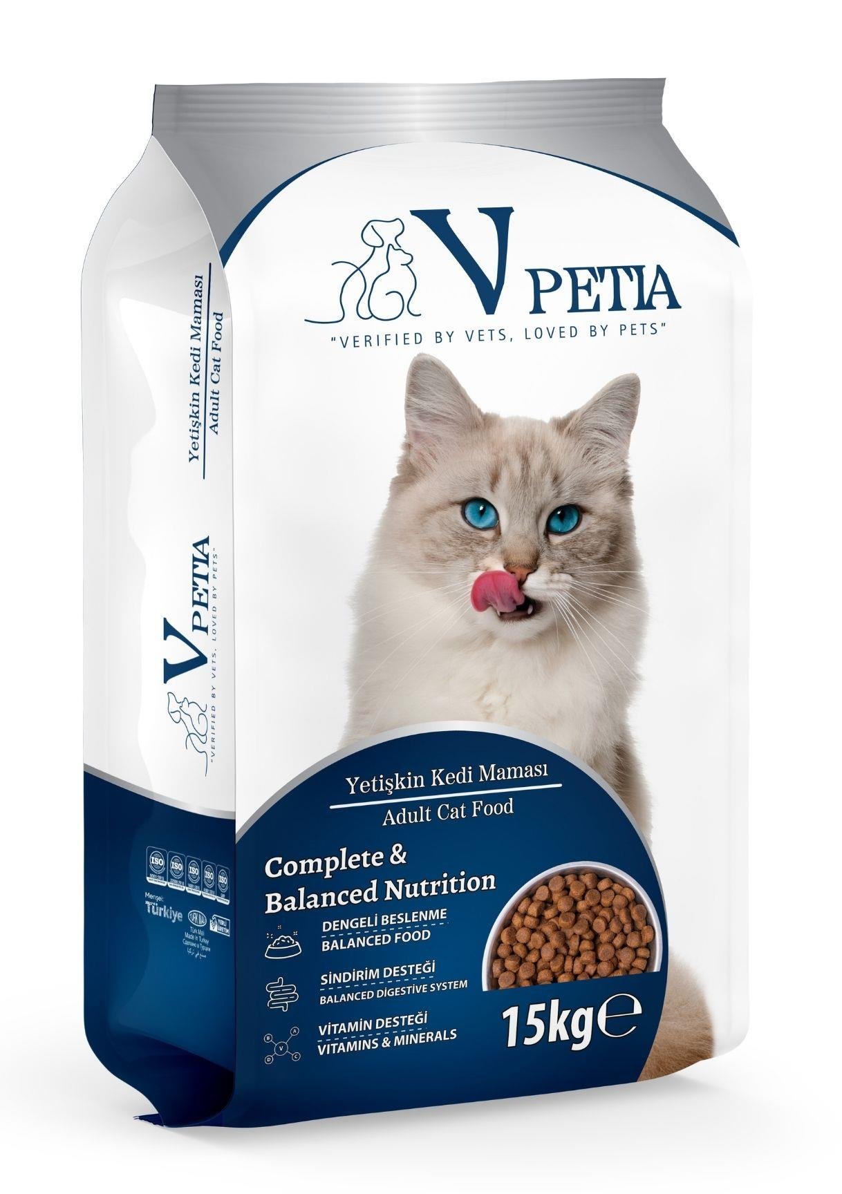 VPETİA BALANCE CAT ADULT 15KG - YETİŞKİN KEDİ MAMASI 