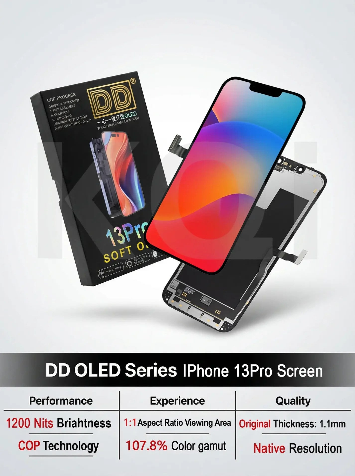 DD iPhone 13 Pro SOFT-OLED Ekran