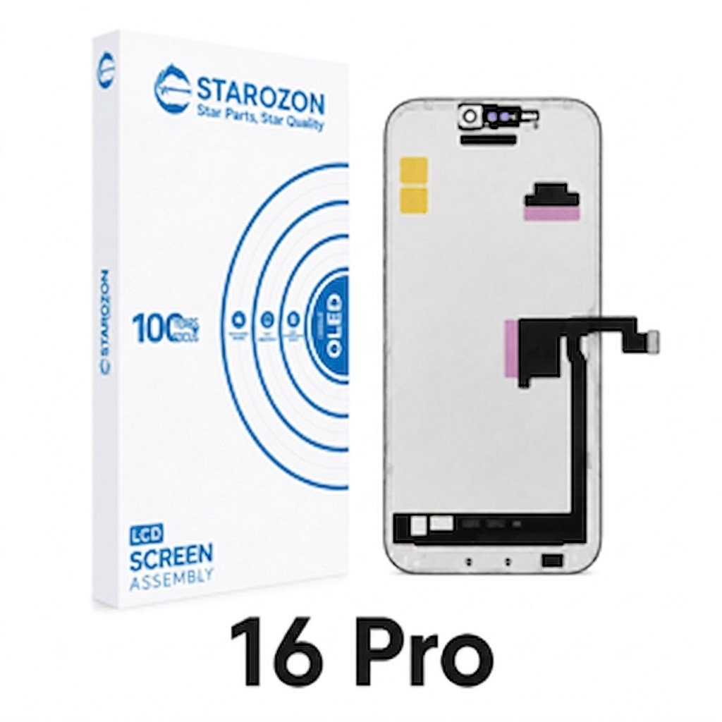 STAROZON - iPhone 16 Pro Soft-Oled Ekran Panel