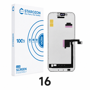 STAROZON - iPhone 16 Soft-Oled Ekran Panel