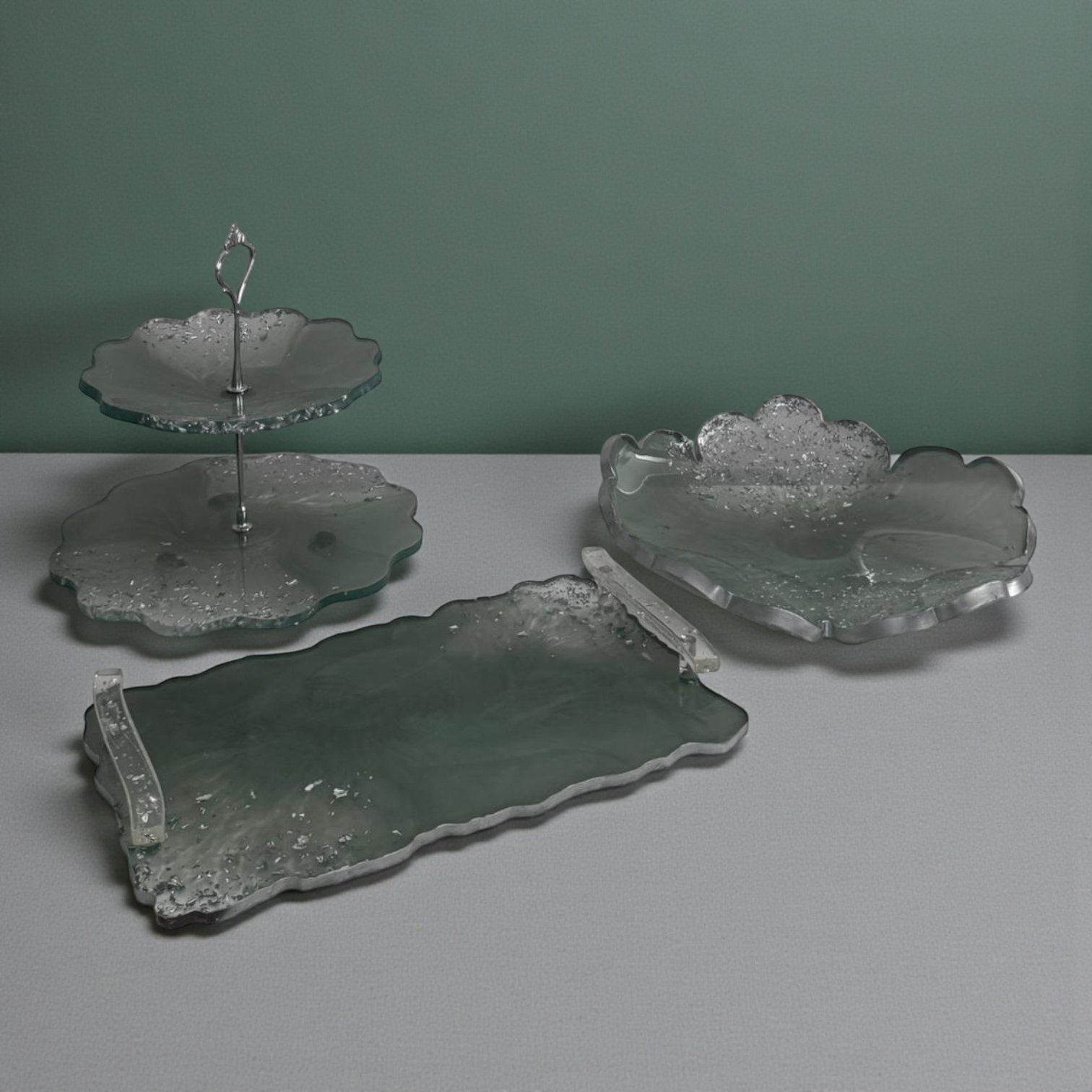 Aura Resin Serving Set - Sunumluk Seti