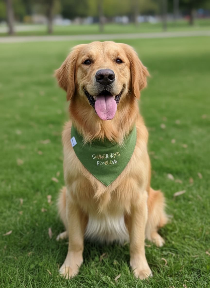 Somebody Köpek Bandanası
