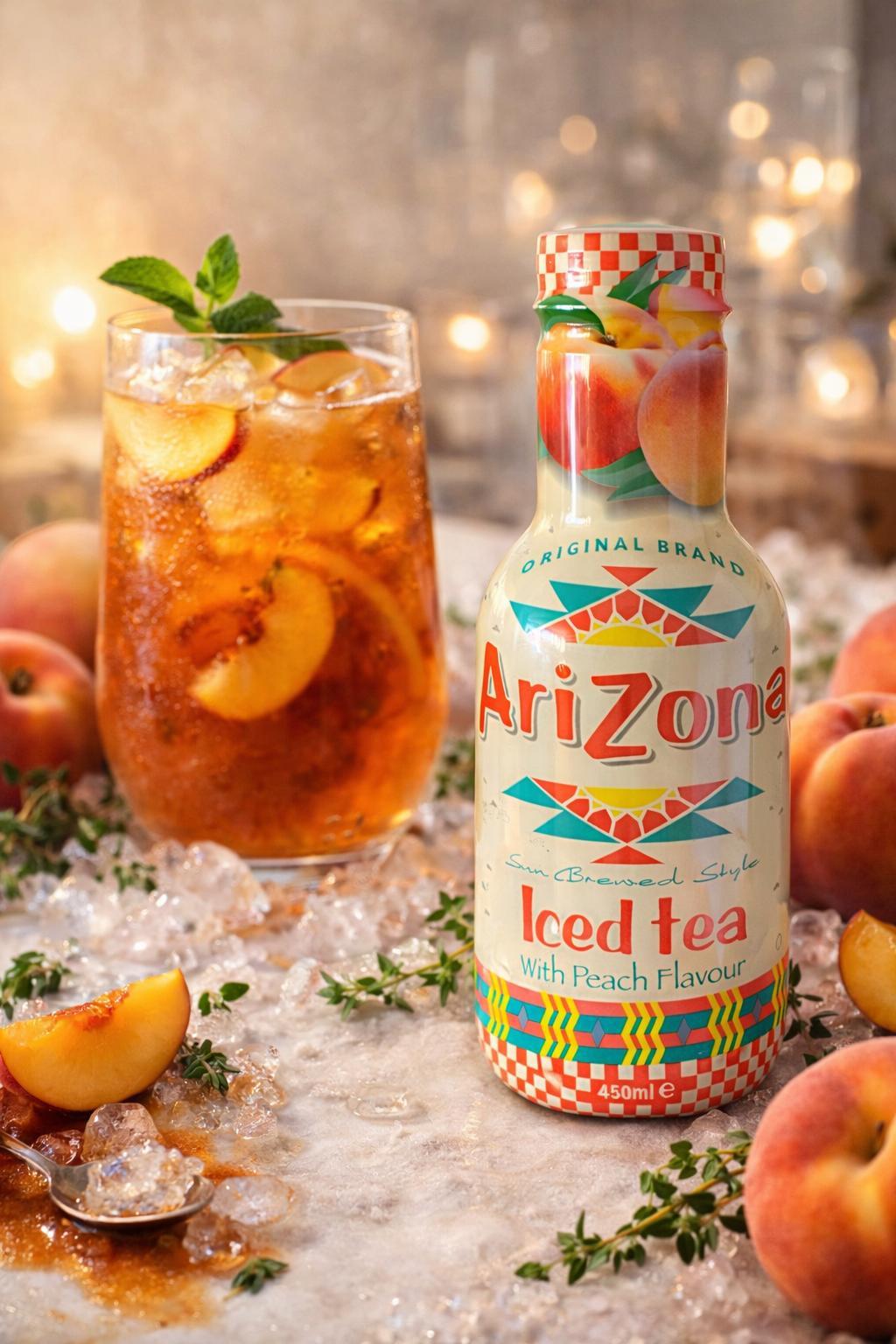 ARİZONA PEACH ICED TEA 450 ML