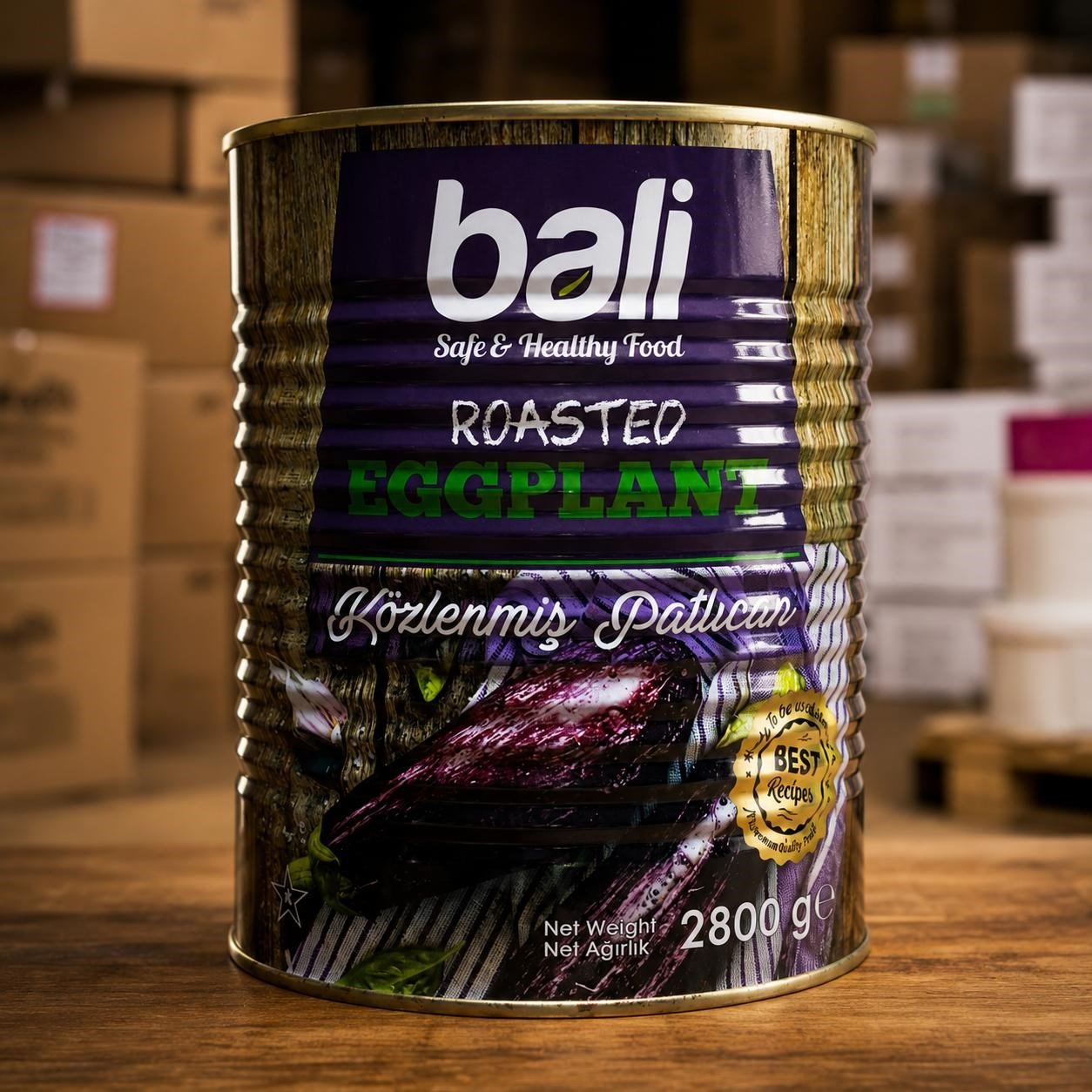 BALİ KÖZLENMİŞ PATLICAN  2.800 GR