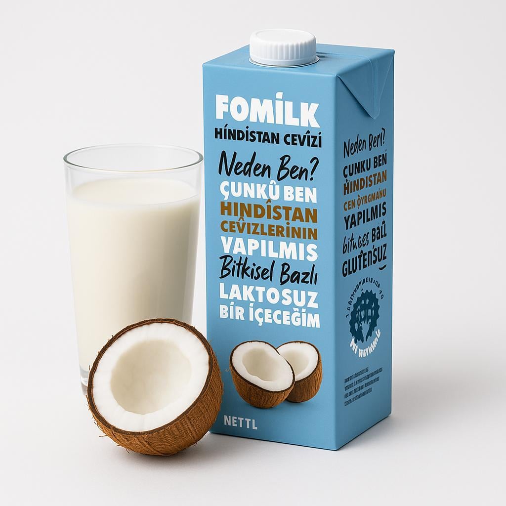 FOMİLK HİNDİSTAN CEVİZİ 1 LT
