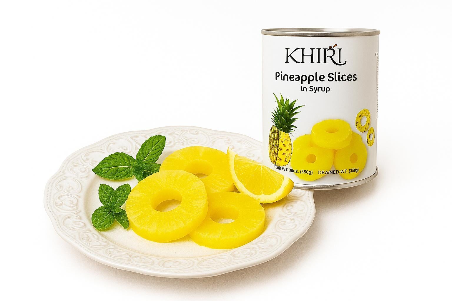KHIRI ANANAS DİLİMİ 850 GR