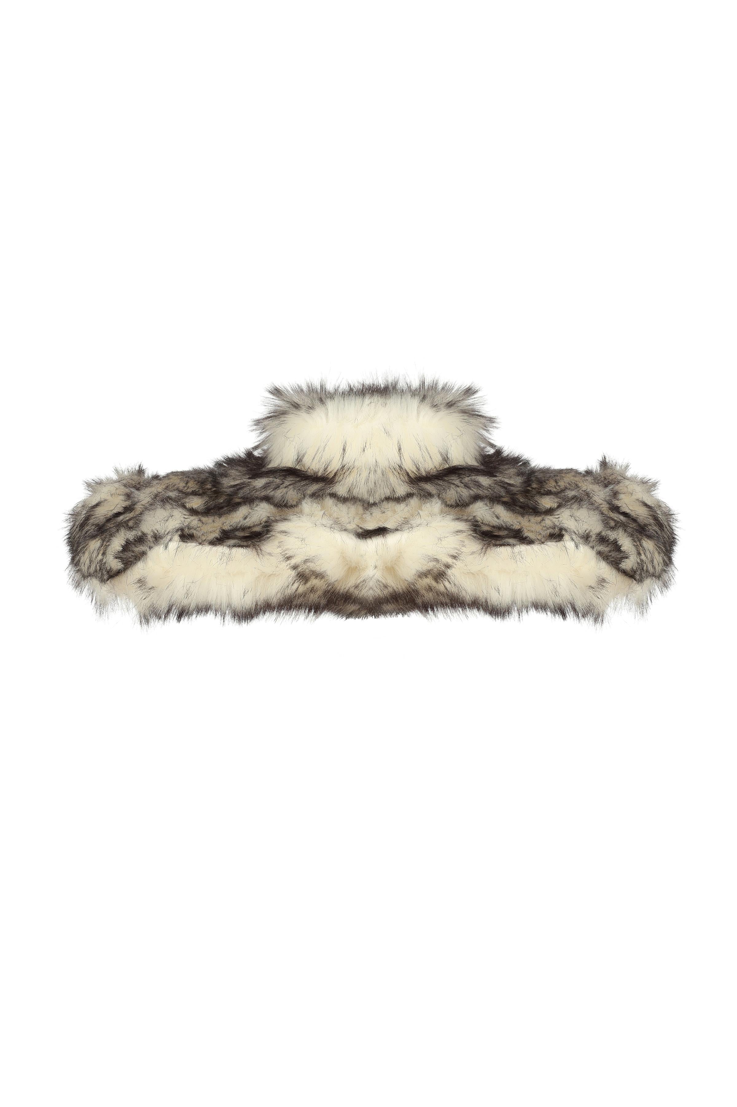 Faux Fur Oversized Hat