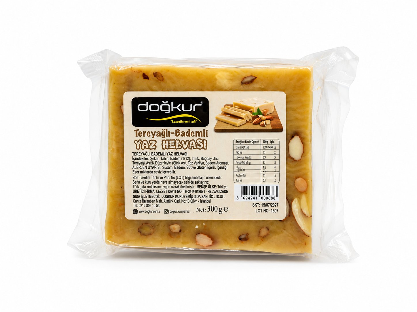 Doğkur Bademli Helva 300 Gr
