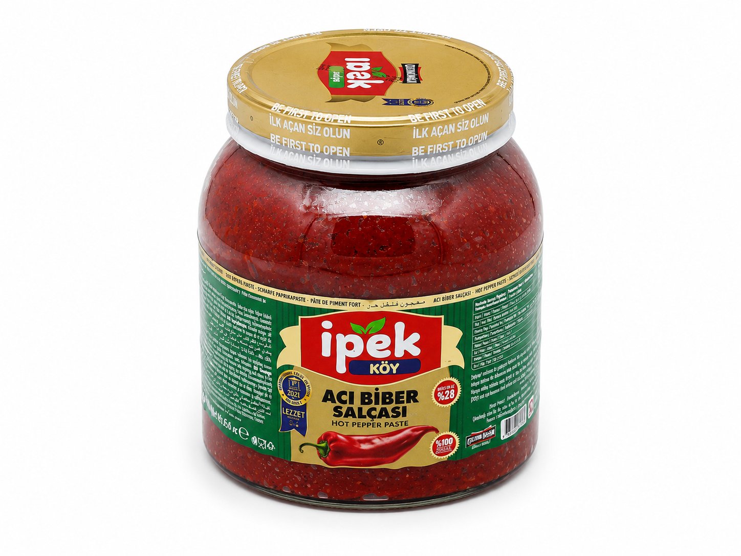 İpek Acı Biber Salçası 900 Gr