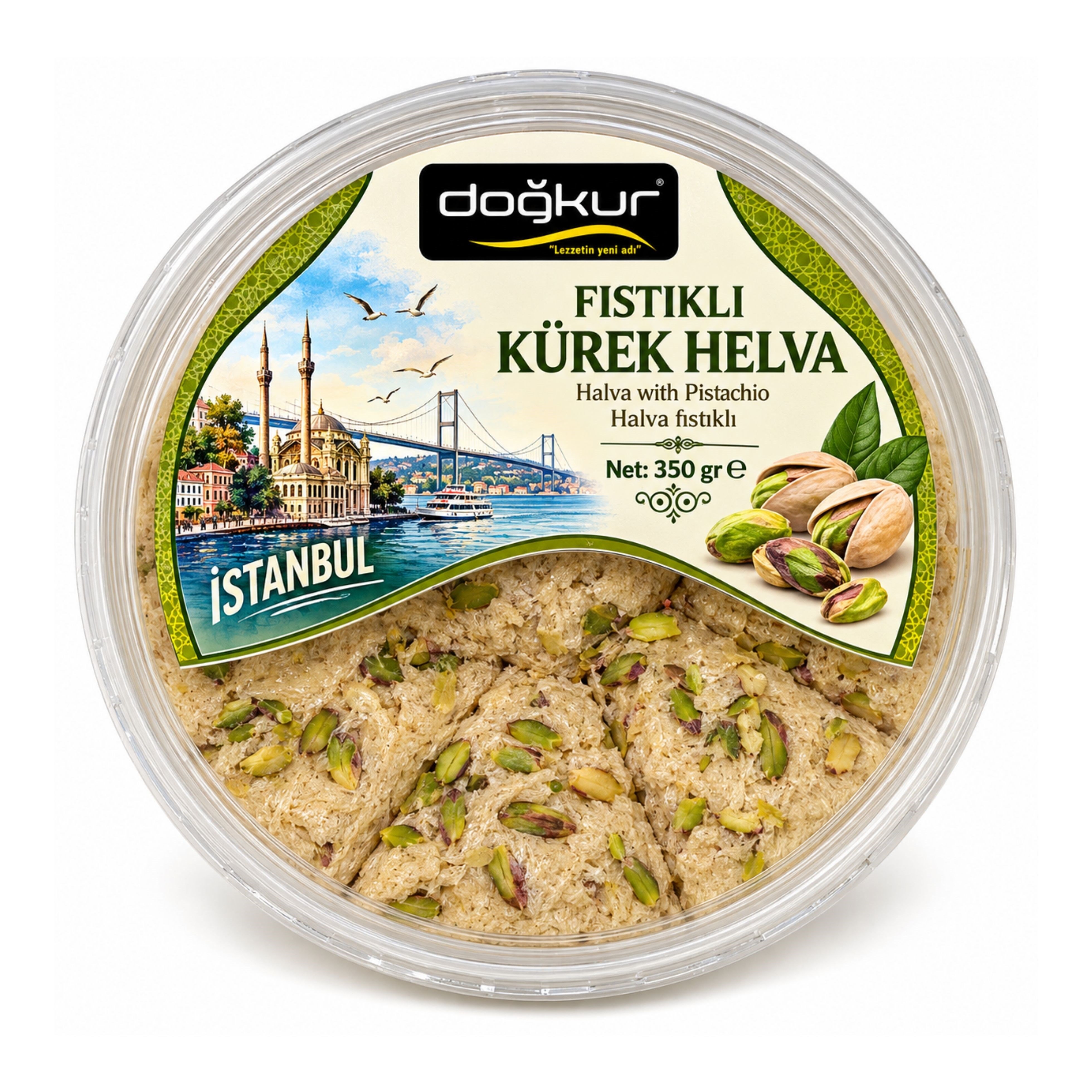 Doğkur Kürek Helva Antep Fıstıklı 350 Gr