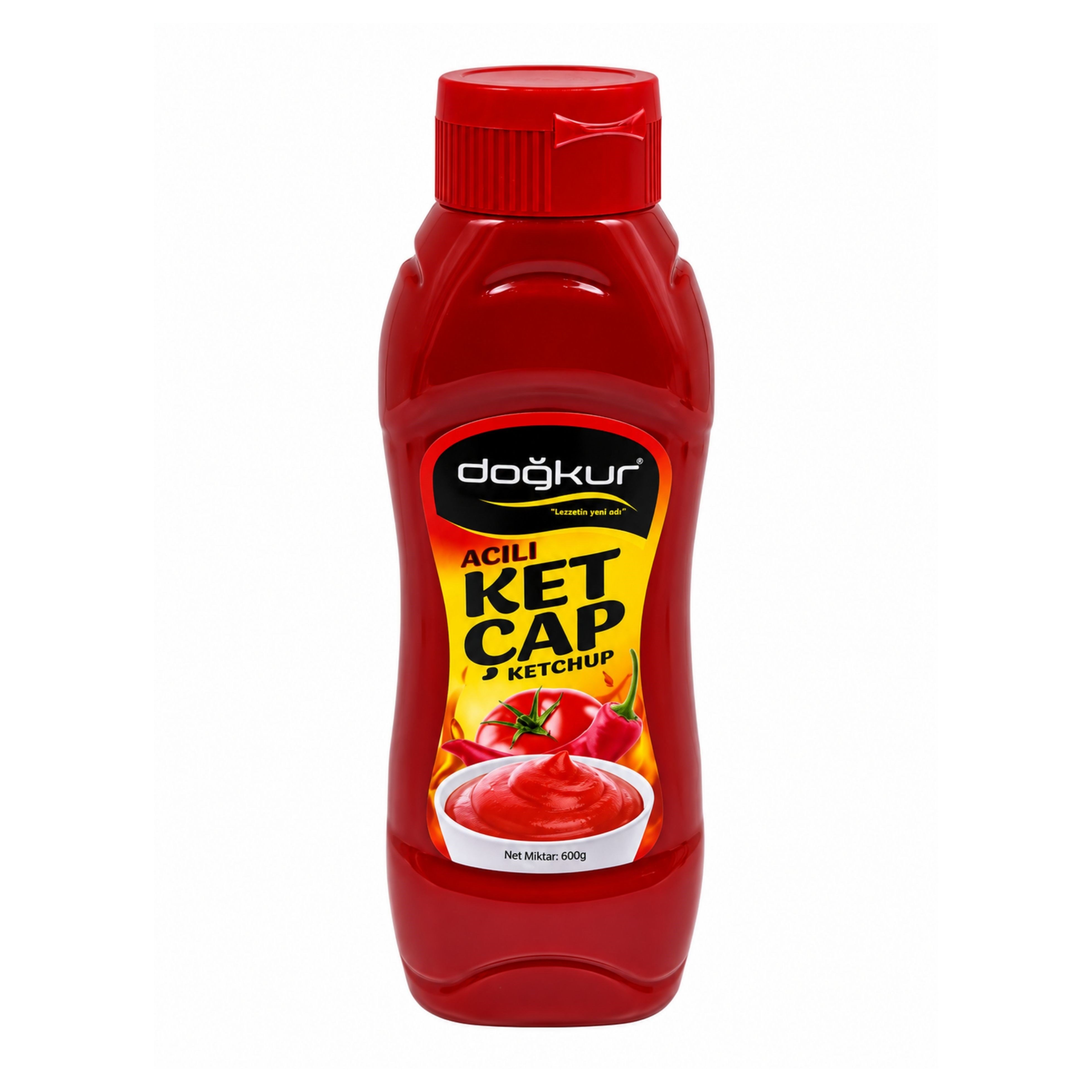 Doğkur Acılı Ketçap 600 Gr