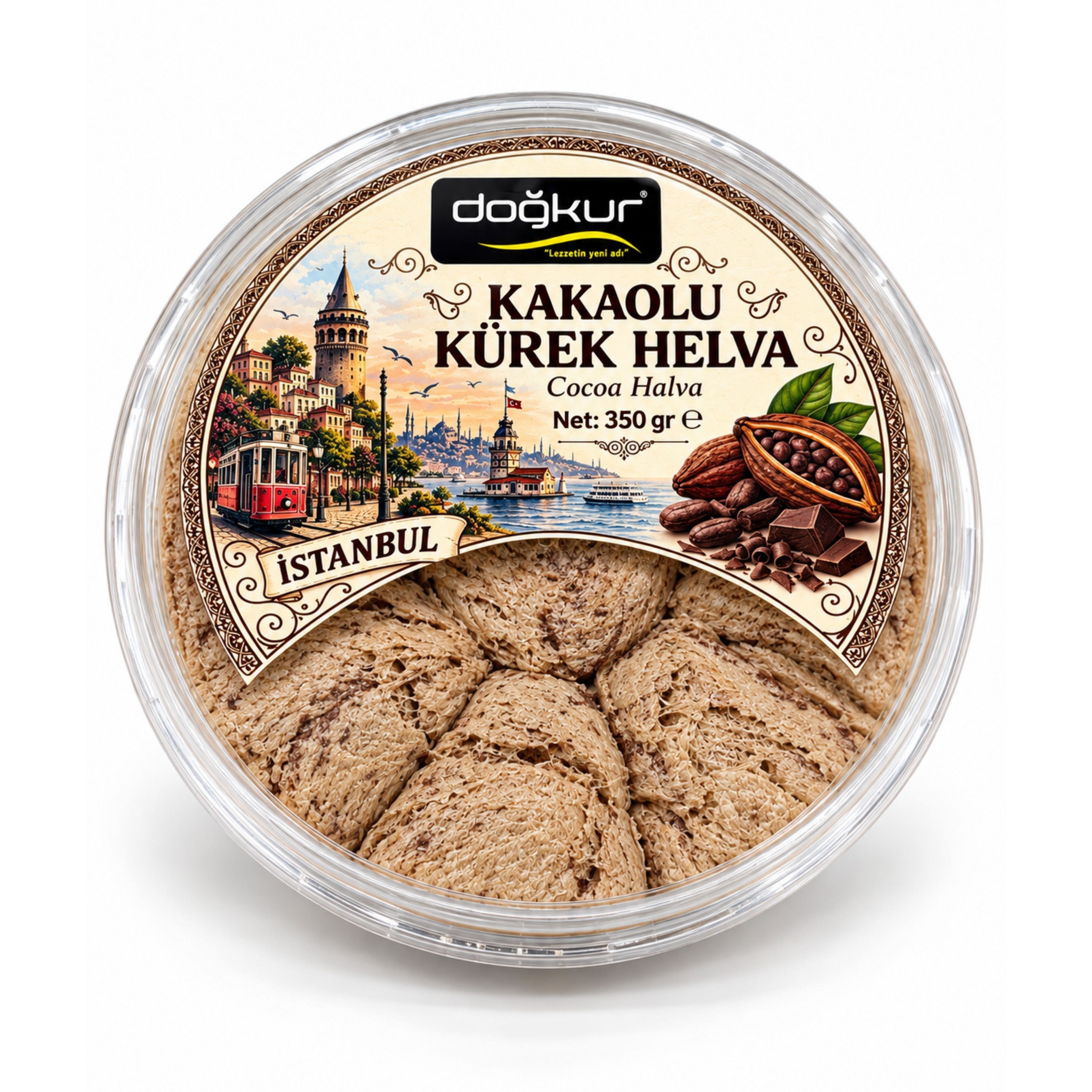Doğkur Kürek Helva Kakaolu 350 Gr