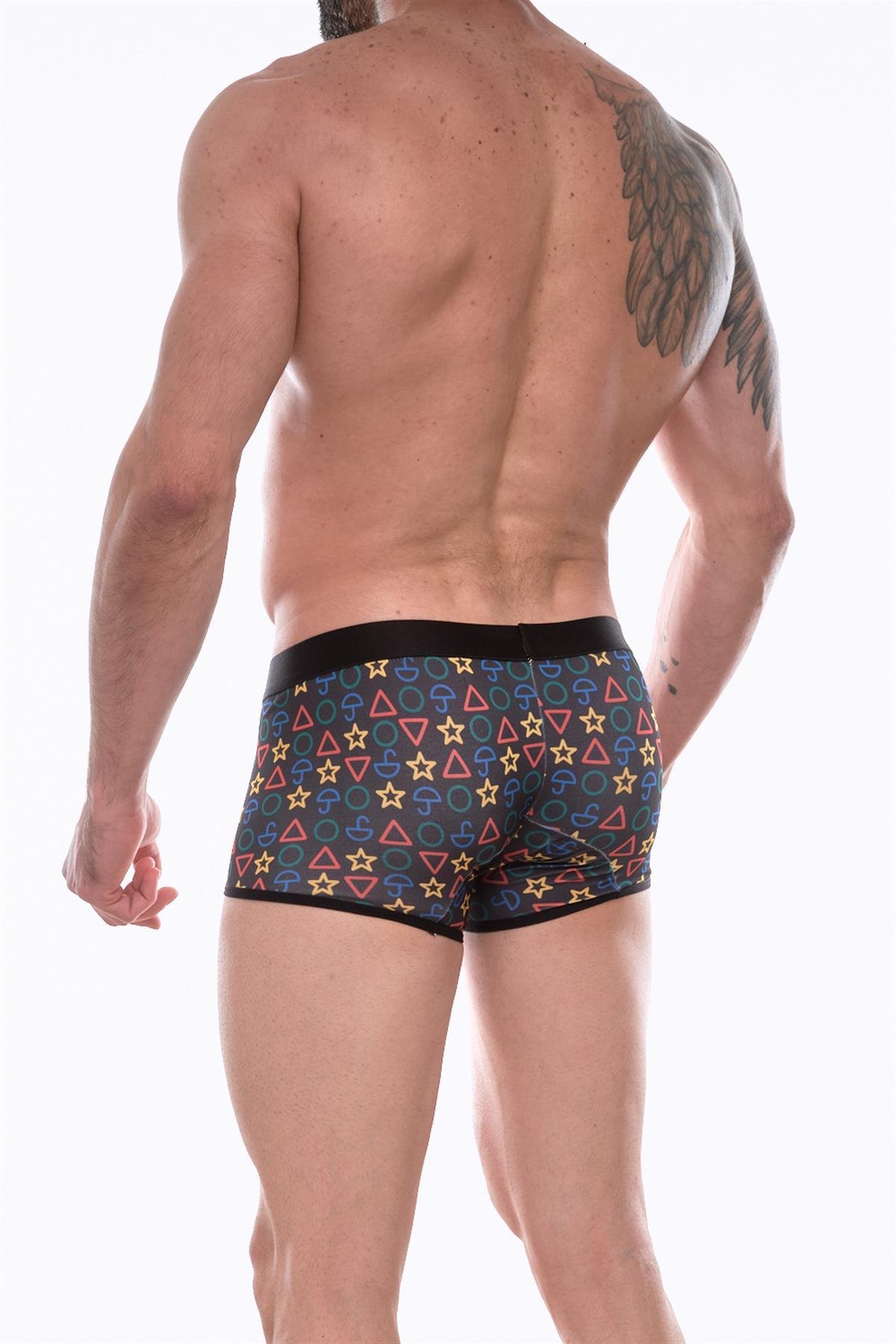 Don Moris Erkek Desenli Mini Boxer