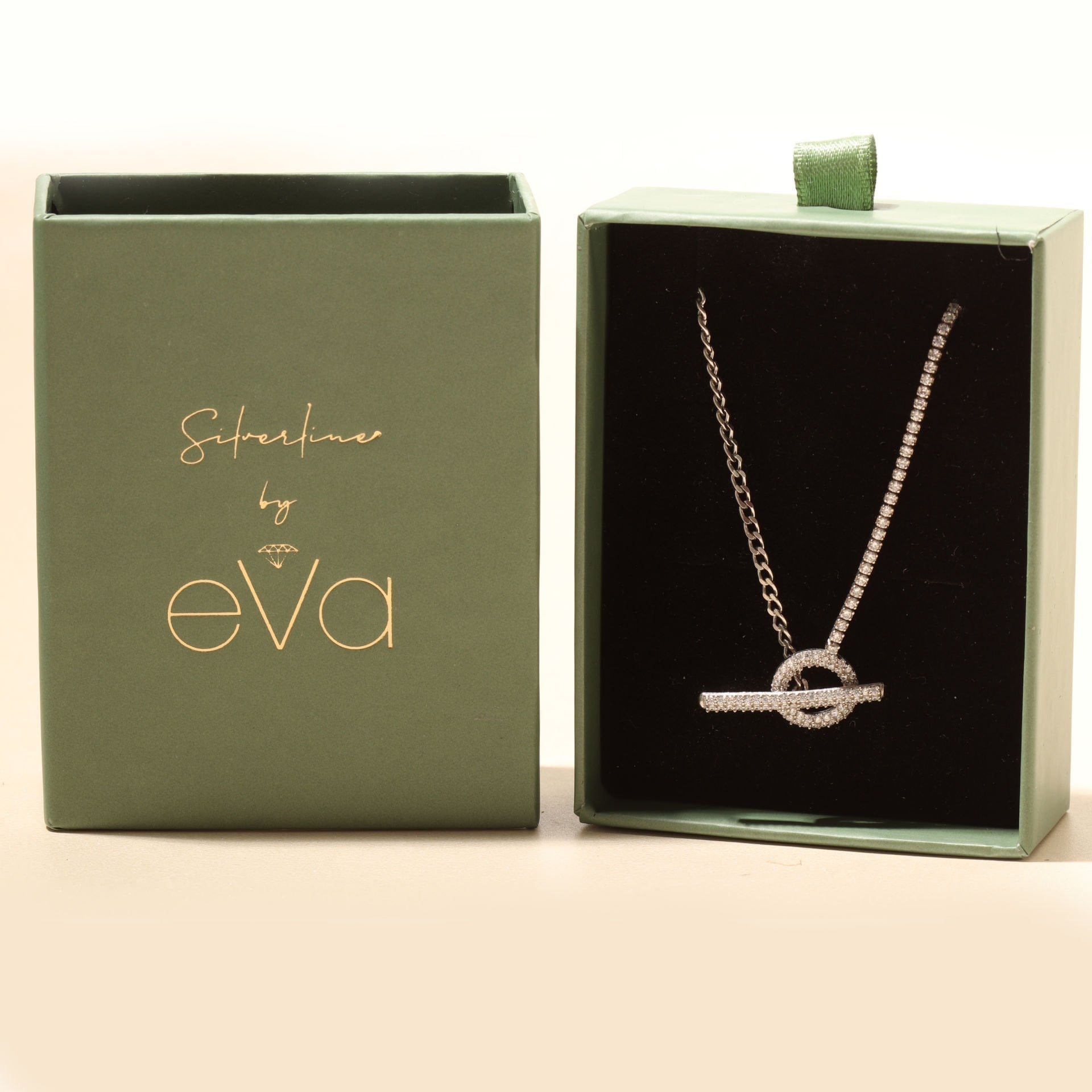 April Kolye 719051 Silver