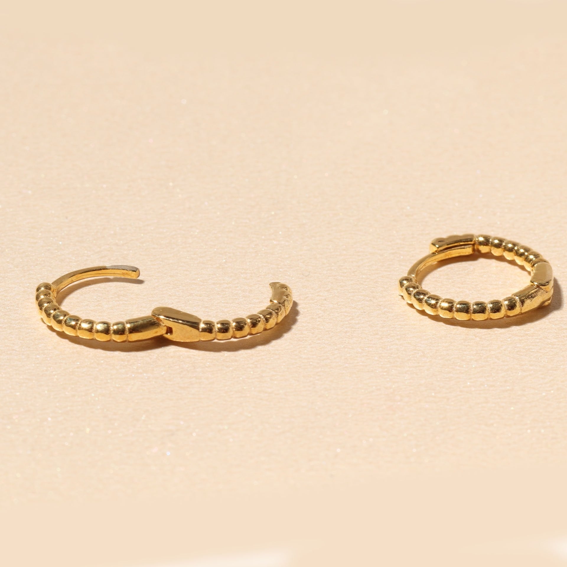Basic Mini Halka Küpe 717093 Gold