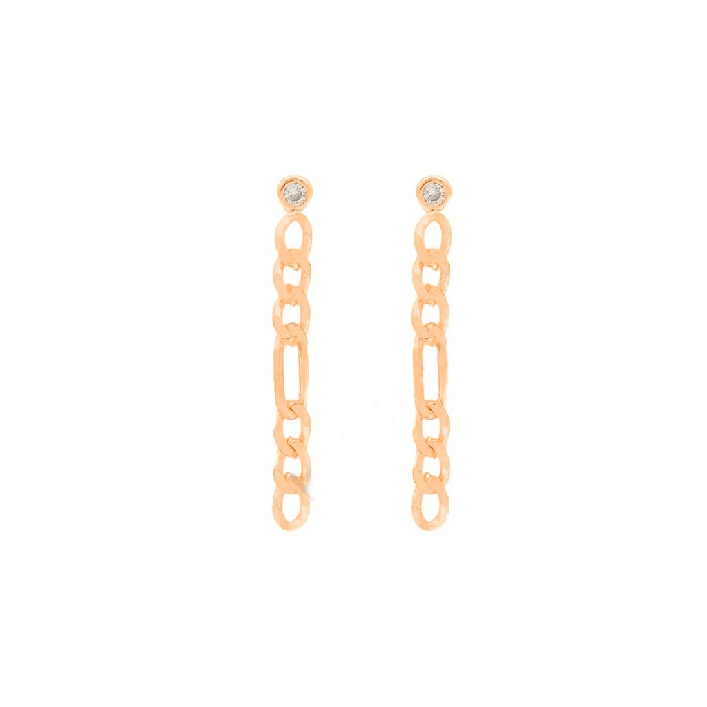 Figaro Zincir Küpe 717092 Silver