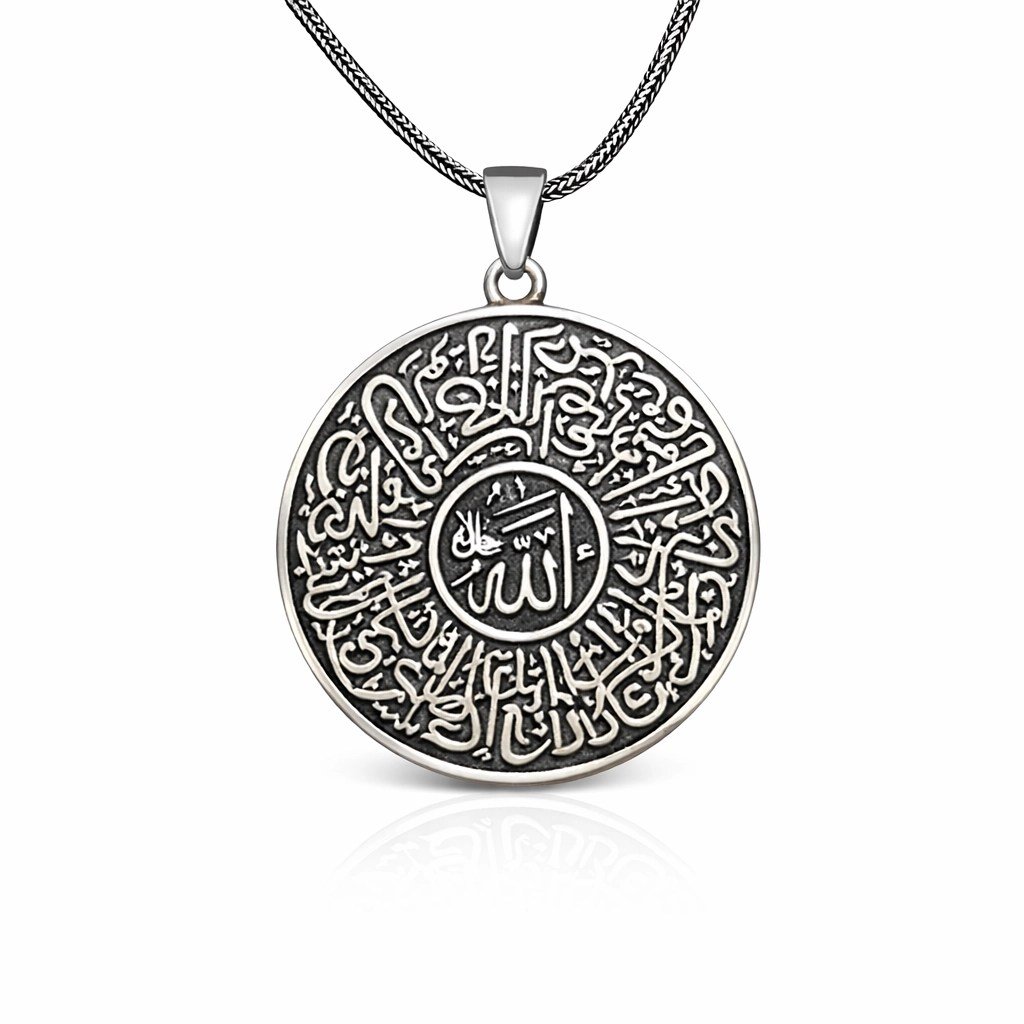 Gümüş Asr Suresi Erkek Kolye