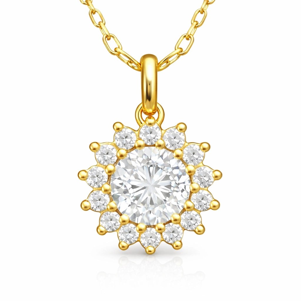 Gümüş Gold Minimal Yuvarlak Anturaj Kadın Kolye