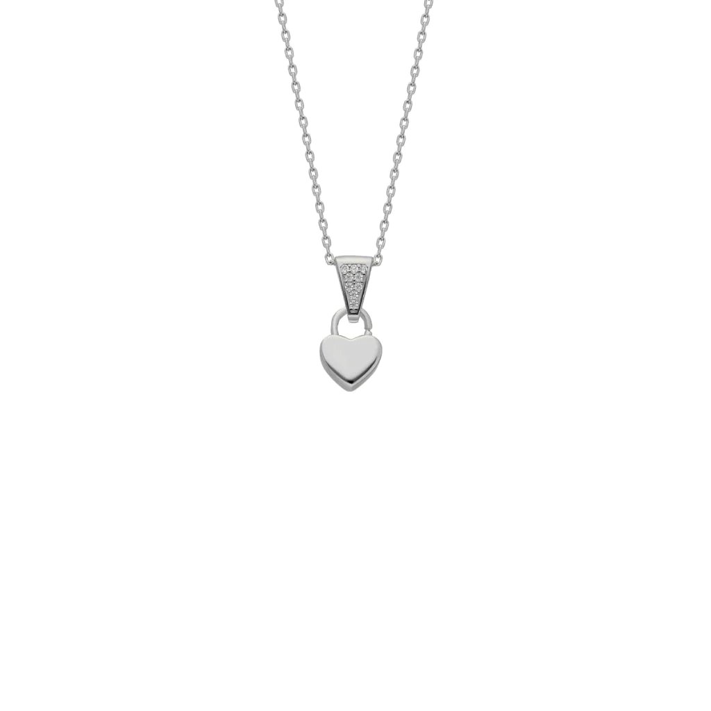 Kalp Kolye 718933 Silver