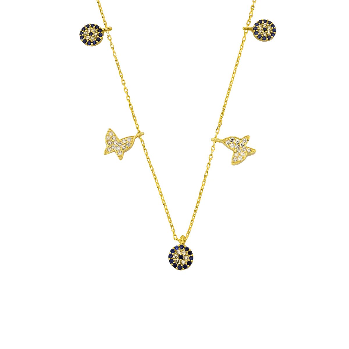 Kelebek Charm Kolye 718901
