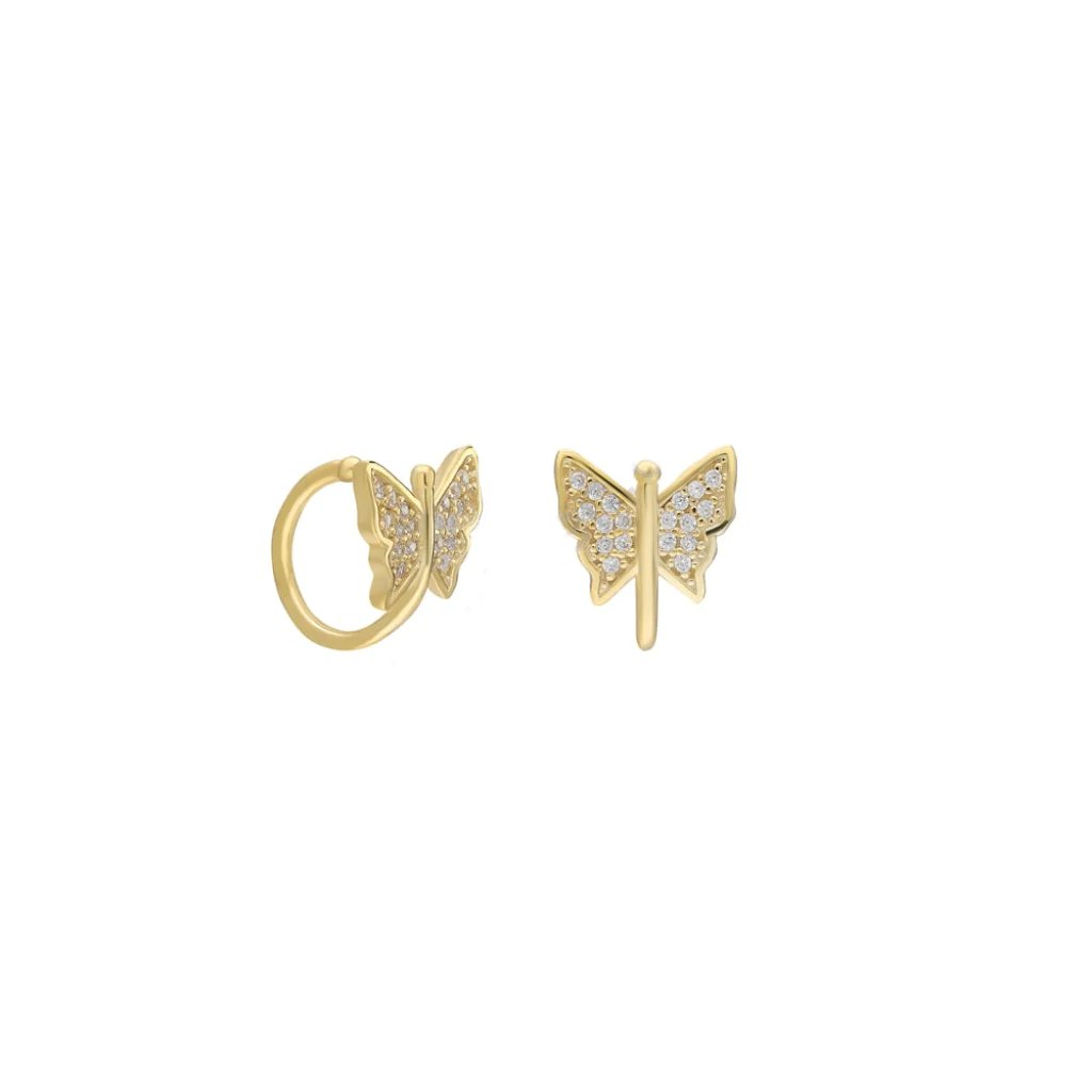 Kelebek Cuff Küpe 717085 Gold
