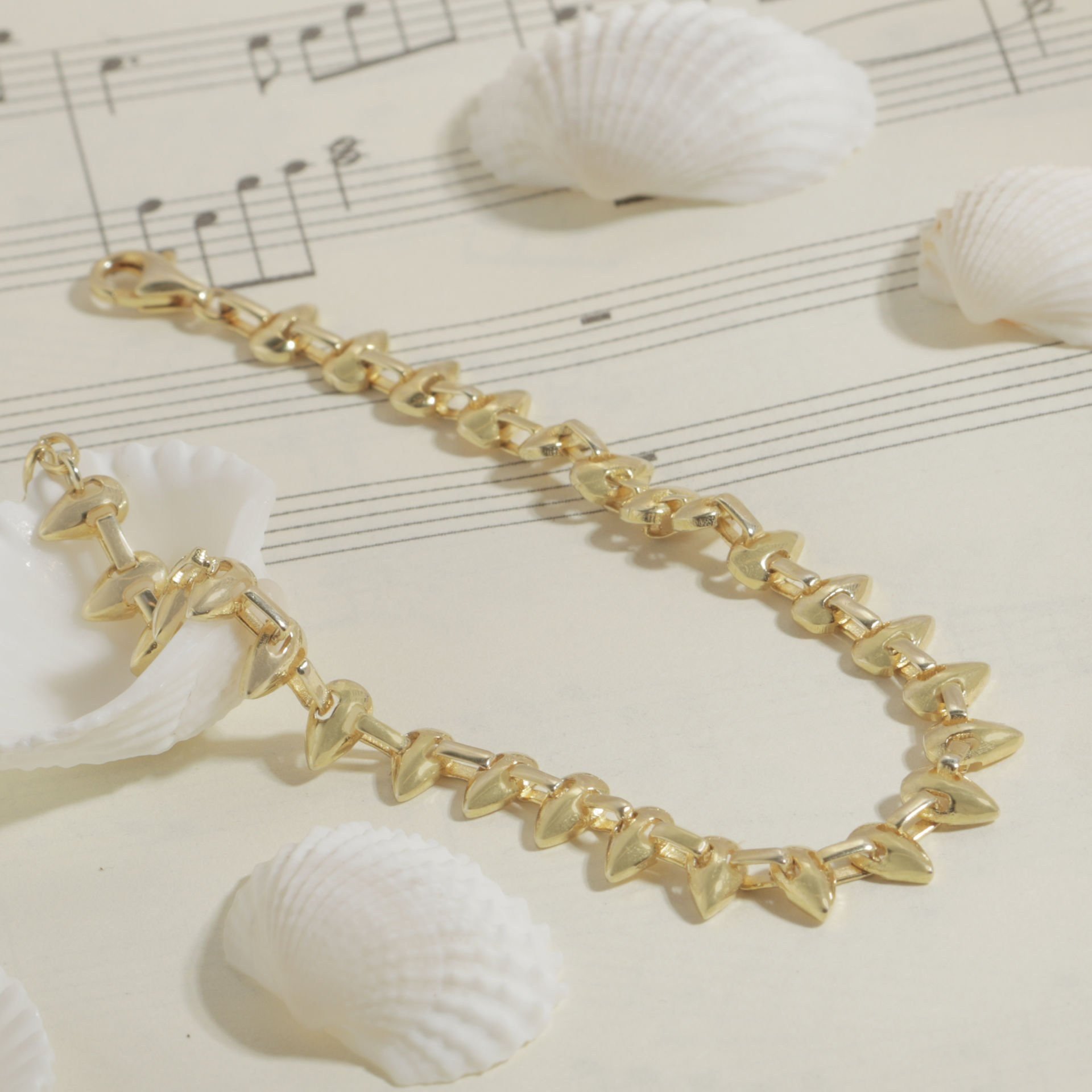 Kılçık Bileklik 718557 Gold